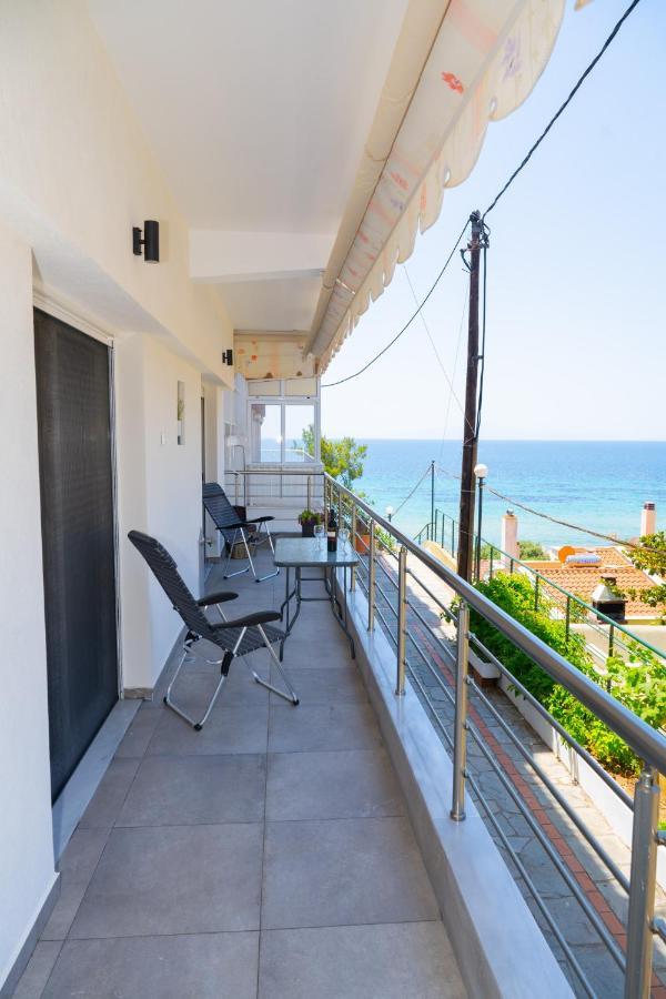 Zoe Seaview Apartment By Rentalspro - Nea Moudania Halkidiki Exterior foto