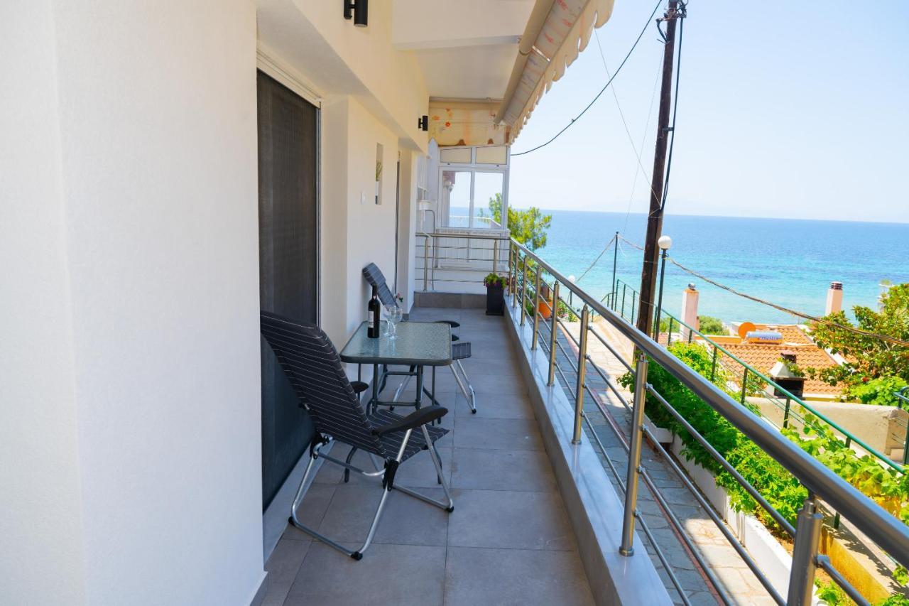 Zoe Seaview Apartment By Rentalspro - Nea Moudania Halkidiki Exterior foto
